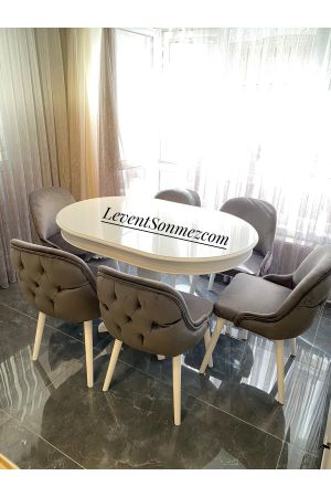 Dış Premium Sandalye ve Oval Masa